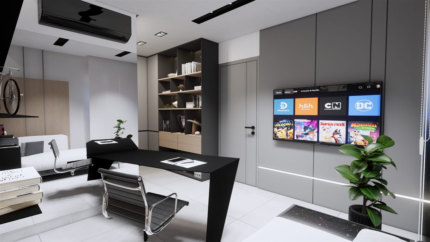 Home office da Denver Residence