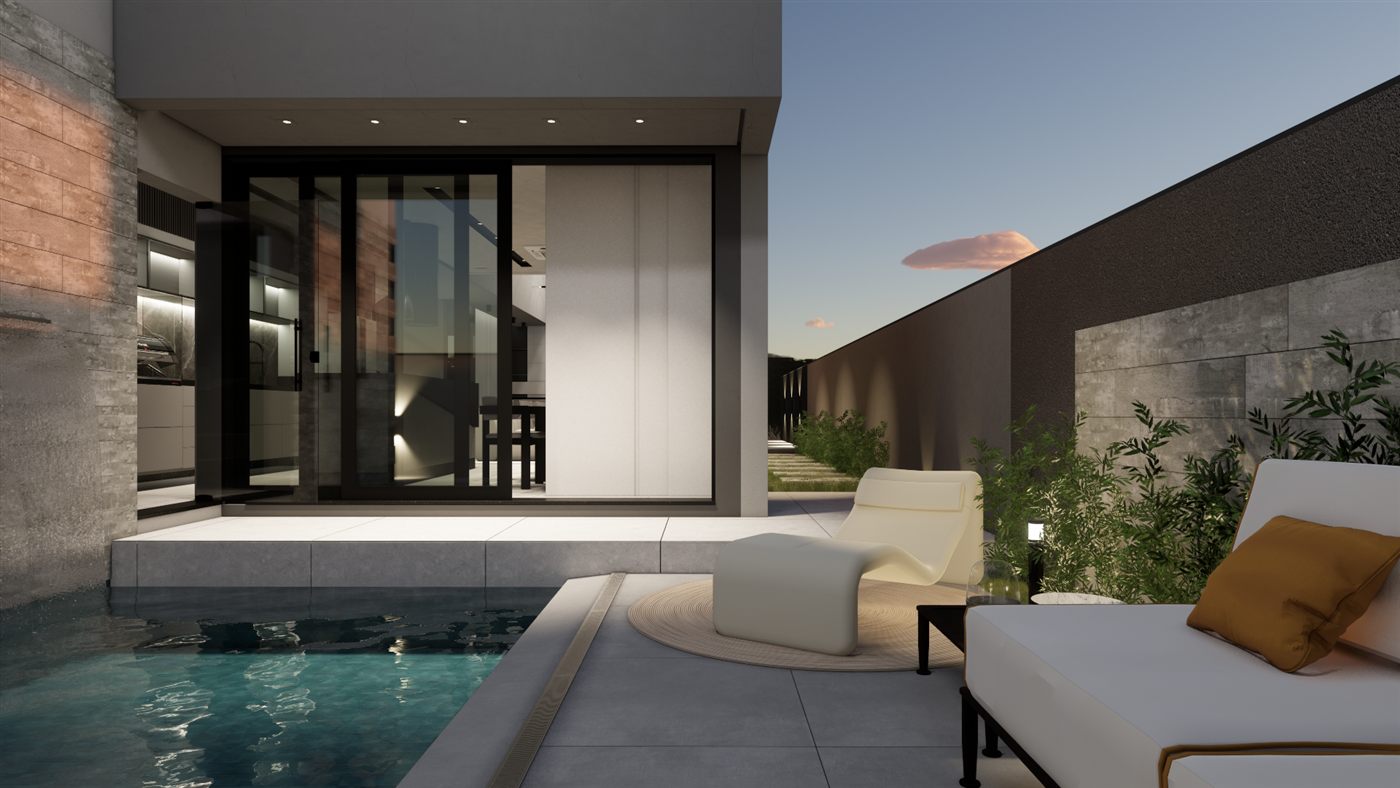 Piscina da Denver Residence