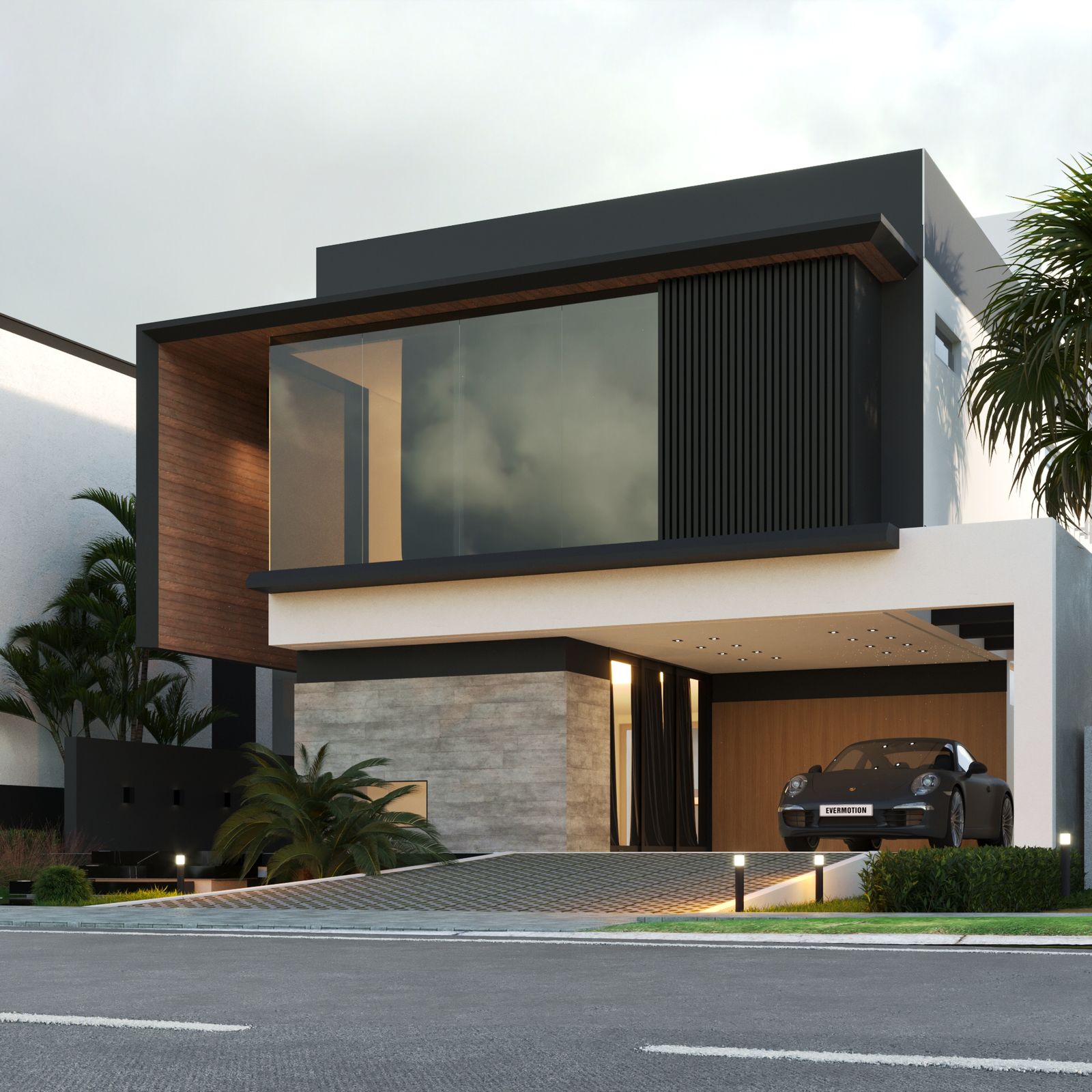 Fachada da Denver Residence