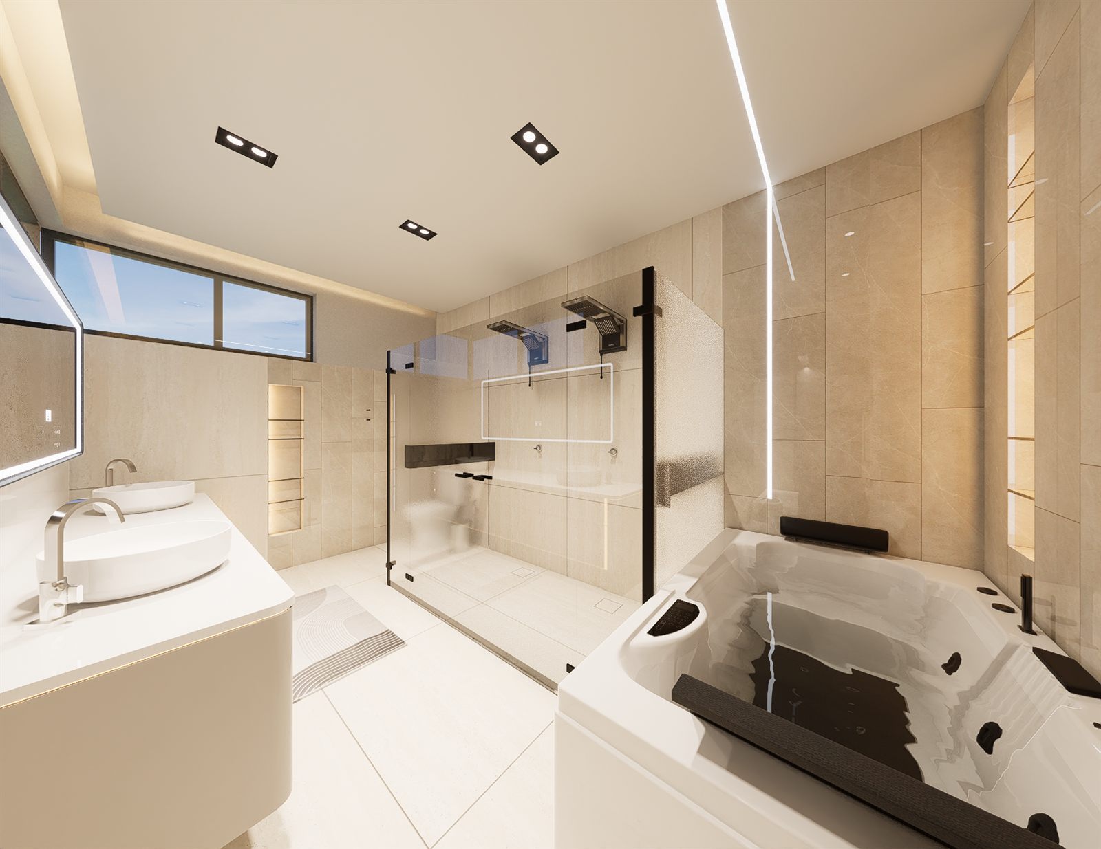 Banheiro do Haven Residence