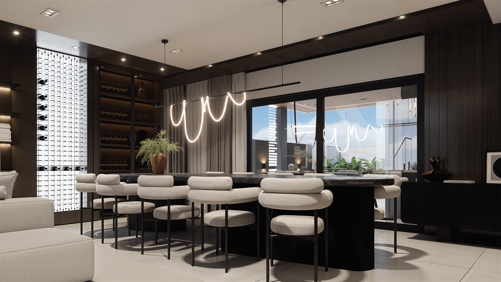 Cozinha do Haven Residence